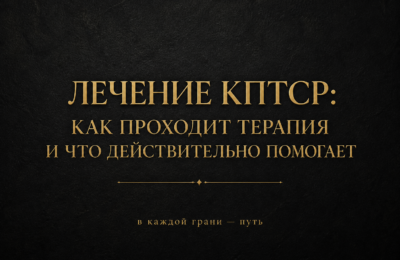 Лечение КПТСР: как проходит терапия и что действительно помогает